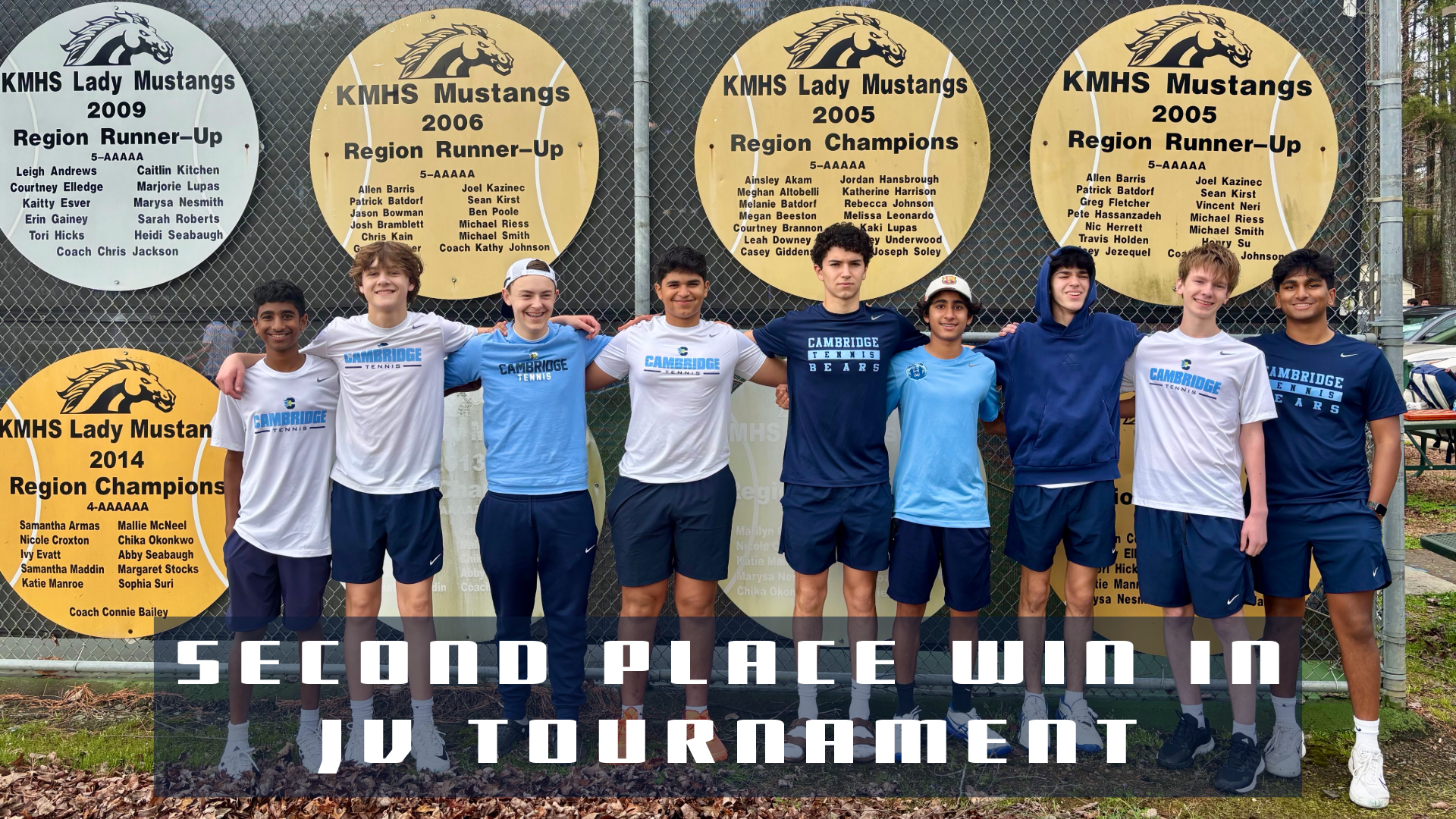 JV Tennis Division Play Recap