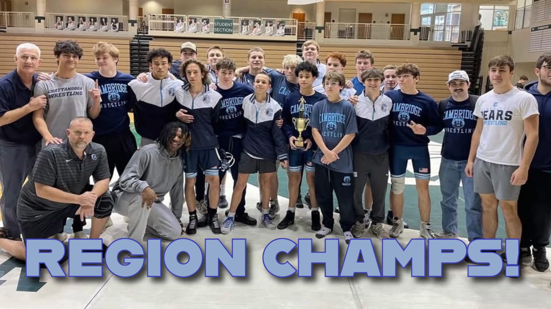Wrestling Comes in First in Region